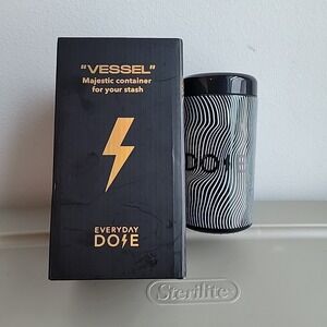 Everyday Dose Vessel Majestic Container Glass Jar Coffee‎ For Your Stash